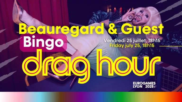 Village 13 - EuroGames Lyon 2025 eurogames lyon drag show drag hour vendredi